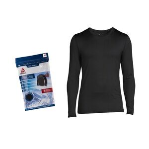 Reebok Black Pro-Series Long Sleeve Men's Base Layer Shirt
